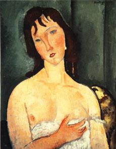 Amedeo Modigliani Portrait of a yound woman (Ragazza) Sweden oil painting art